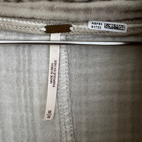 Free People Striped Long Sleeve Pullover Tunic Size M - Picture 5 of 11